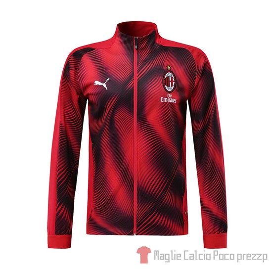 Giacca Milan 2019/2020 Rosso - Clicca l'immagine per chiudere